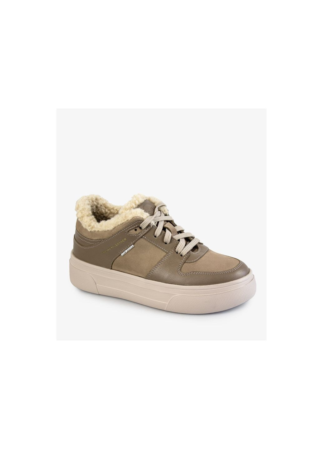 Бежеві кеди жіночі бренду 8101081_(2) ModaMilano