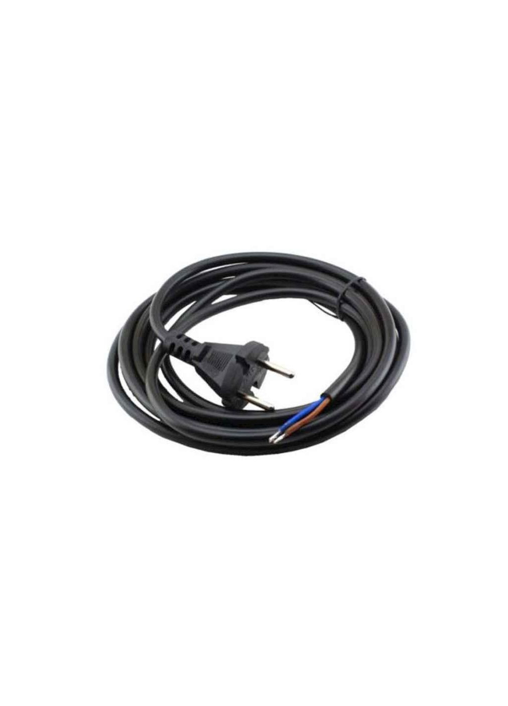 Шнур 1,5м ПВС 2х1 черный с вилкой ТМ Sokol (305059312)