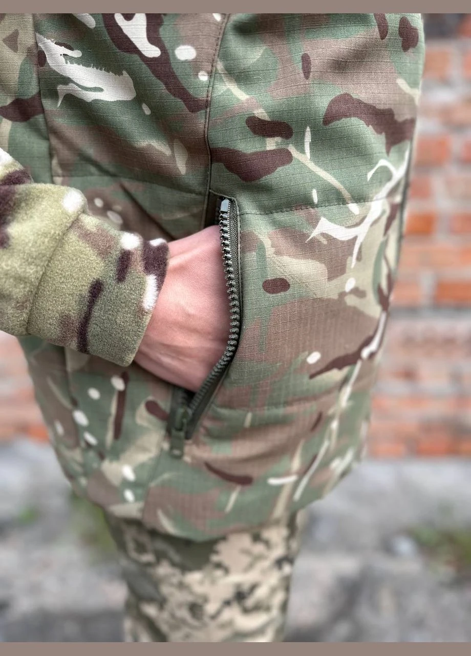 Жилетка мультикам ріпстоп на флісі No Brand (317215137)