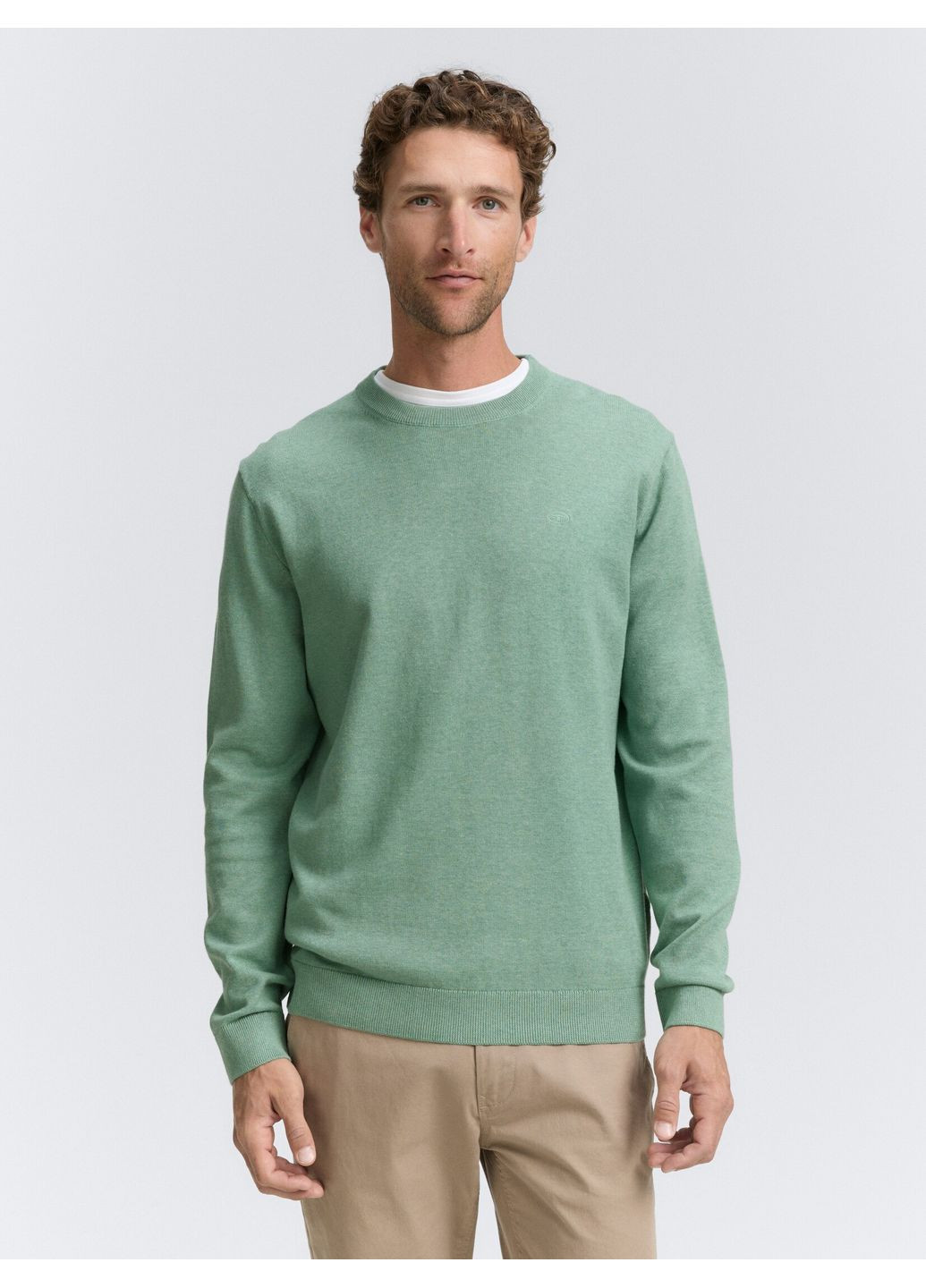 Зелений демісезонний джемпер Tom Tailor