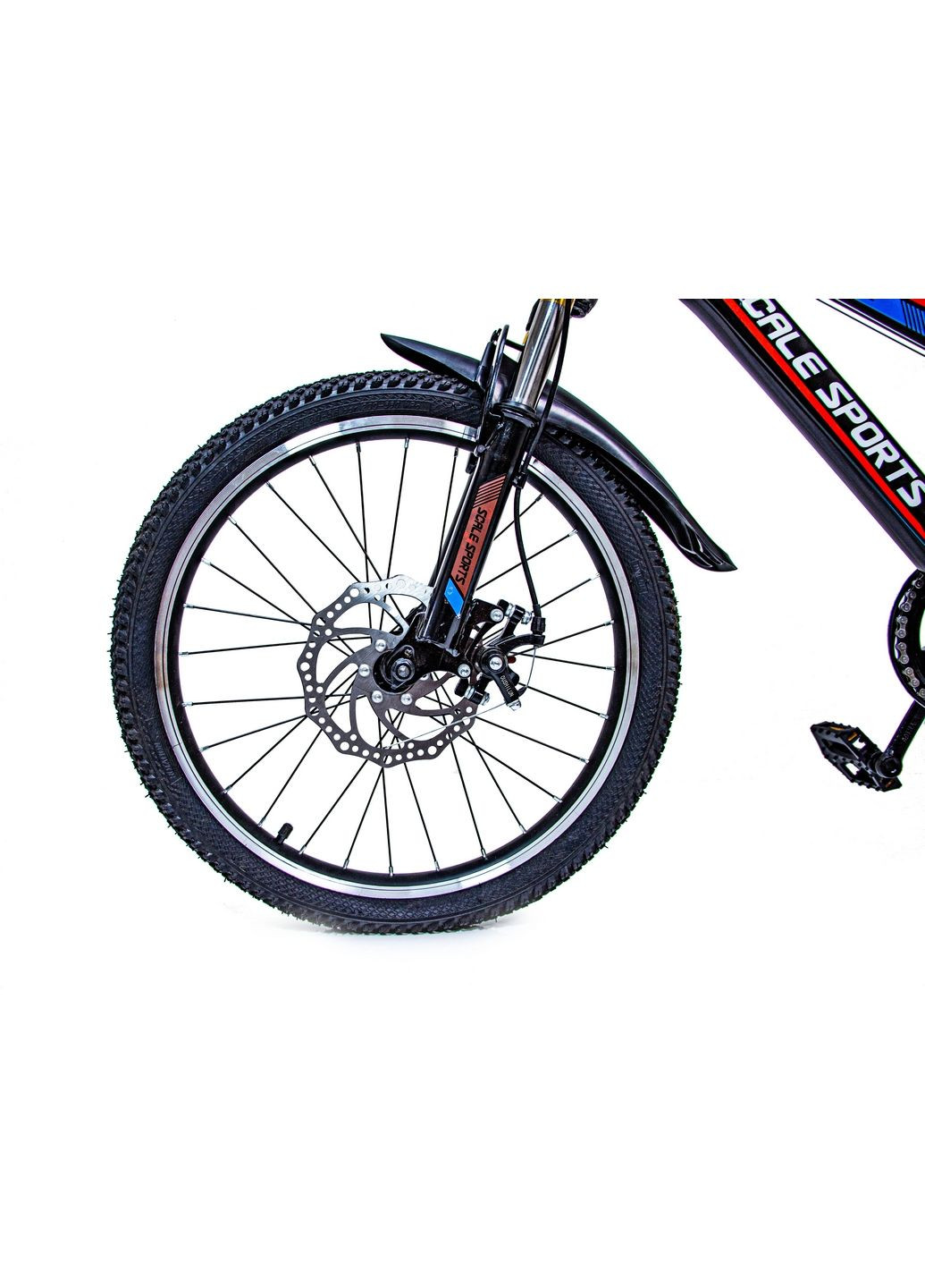 Дитячий велосипед 20", дискові гальма, амортизатор Scale Sports (282593799)