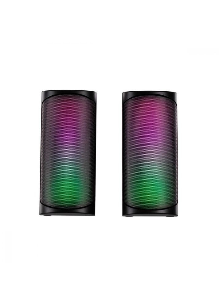 Мультимедийная акустика PCS231 RGB Matrix 2.0 USB Black (2EPCS231BK) 2E (315350070)