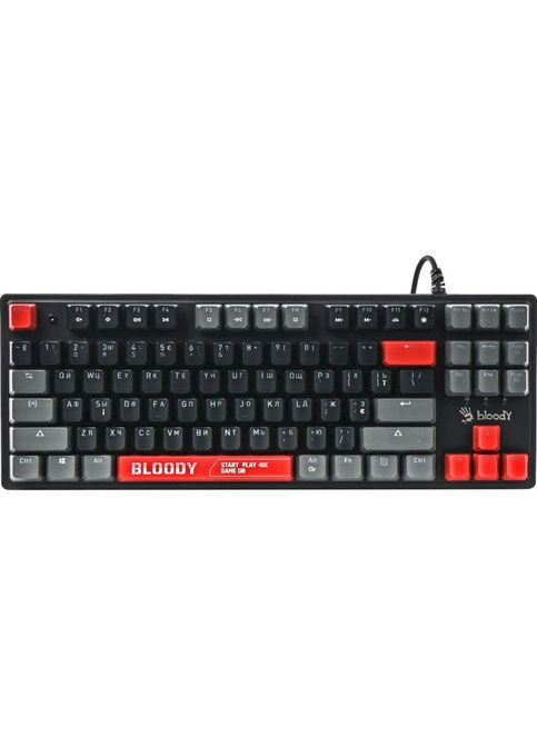 Клавіатура дротова Bloody S310N Energy Red A4Tech (346491501)