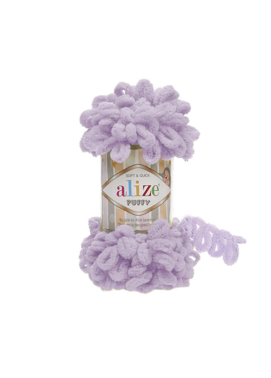 Пряжа Puffy 27 алізе пуффі плюшева Alize (326834623)