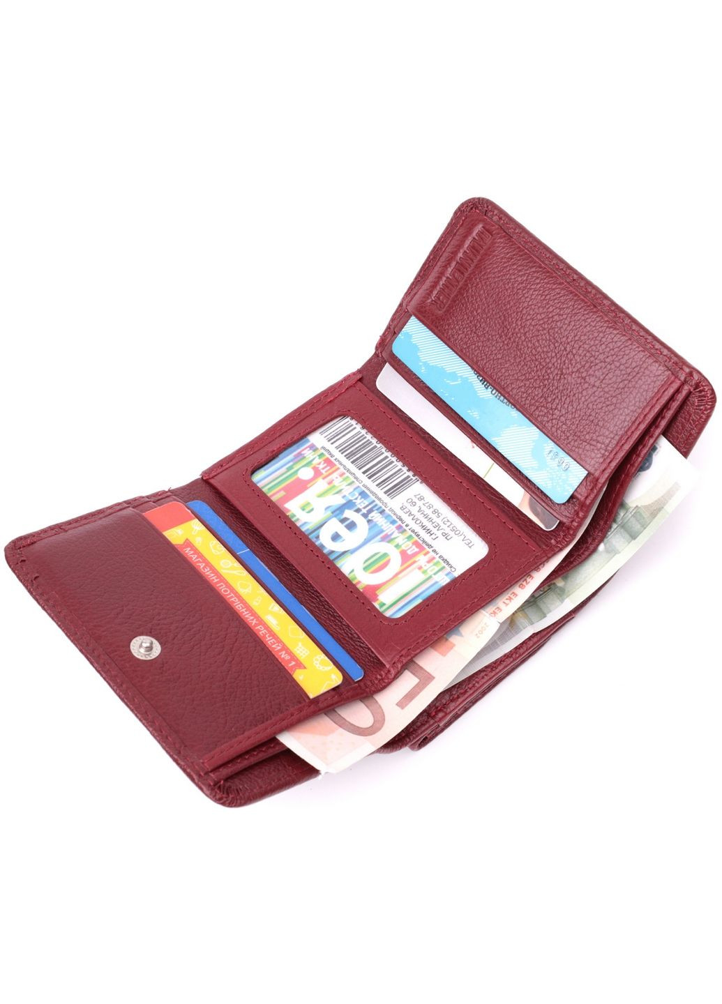 Жіночий шкіряний гаманець st leather (288136376)