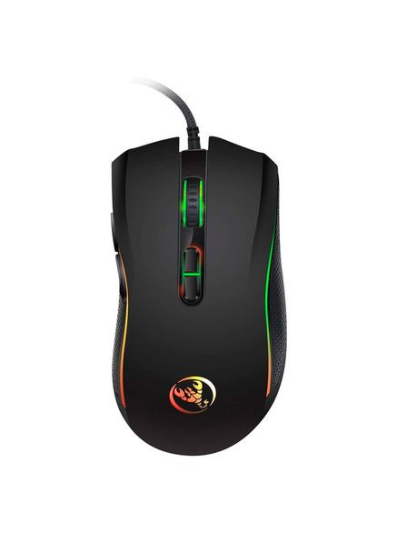Мышь Hongsund 7D Gaming Mouse USB, RGB подсветка, Black No Brand (354179027)