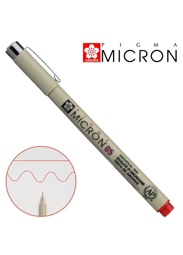 Линер PIGMA MICRON (0.5), 0,45мм,, Sakura (362578561)