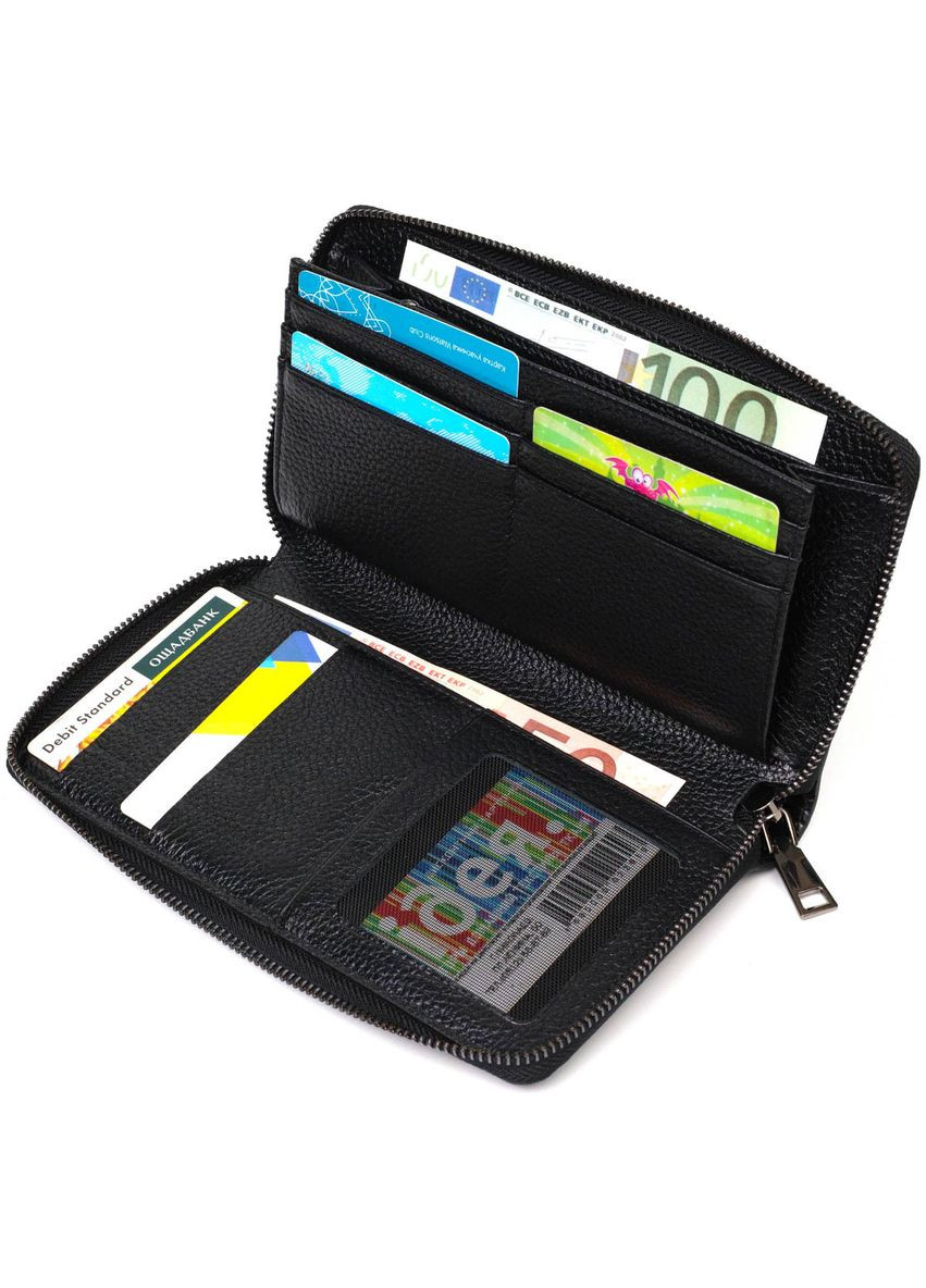 Добротный мужской клатч с одним отделением из натуральной кожи с тиснением под крокодила 22030 Bond (366880478)