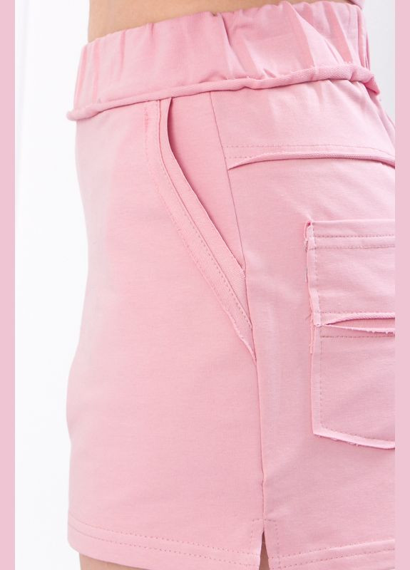 Розовая комплект женский (футболка+шорты) (p-6230) Носи своє