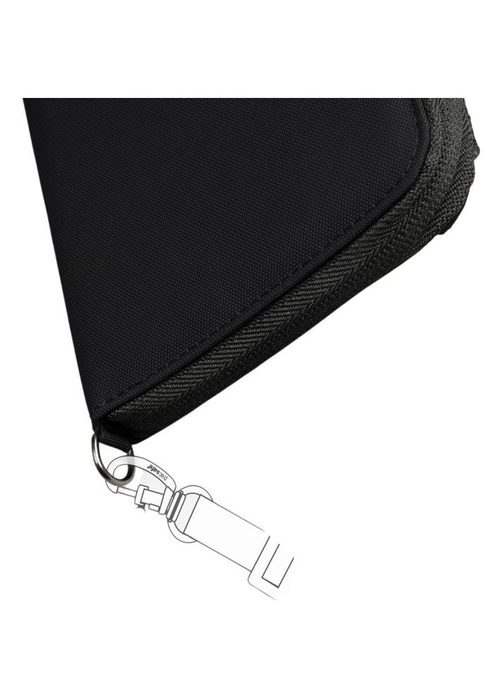 Гаманець RFIDsafe compact travel organizer Black (11020100) Pacsafe (329405897)