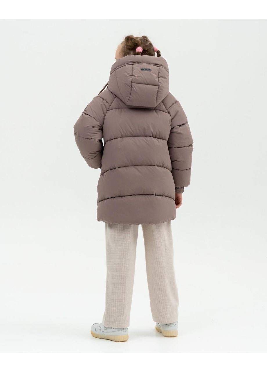 Комбінована зимня куртка зимова для дівчинки моко (128-152см) 134 Nestta
