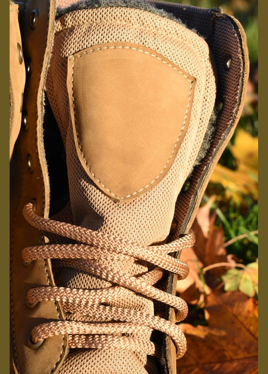 Мужские Летние Берцы Ботинки. 36-48р Койот. Гидрофобная натуральная кожа! MSLM-1003 No Brand (289384612)