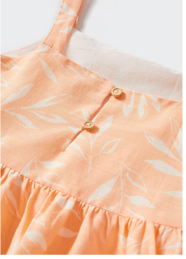 Жовта сукня сарафан на дівчинку Mango (321967660)