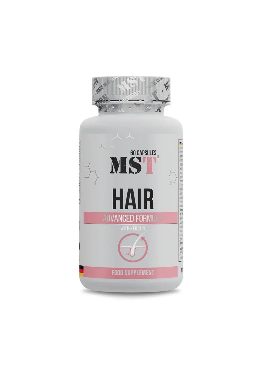 Комплекс для кожи волос и ногтей Hair Advanced Formula 60 капсул MST (361114530)