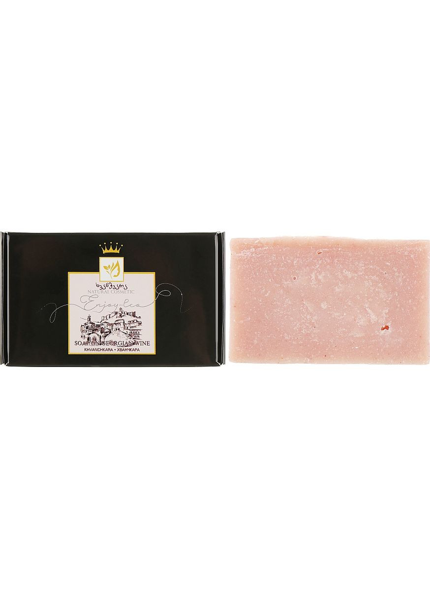 Натуральне мило "На червоному вині Хванчкара" Enjoy Eco Soap 50g (759119-25727) Enjoy & Joy (368656213)