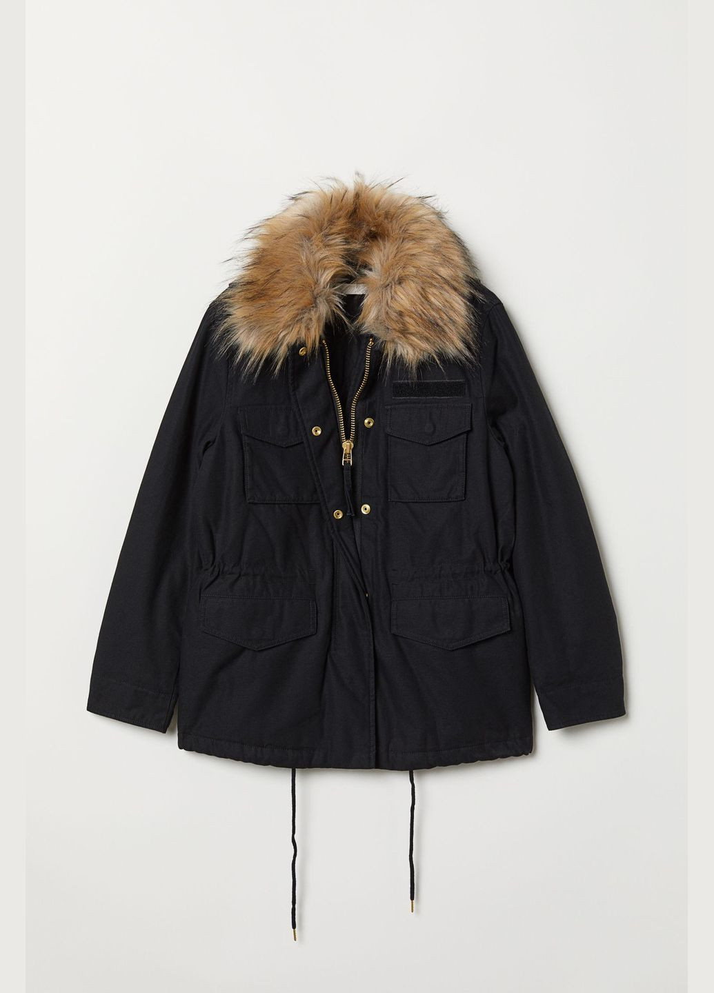 Черная куртка демисезон,черный, H&M