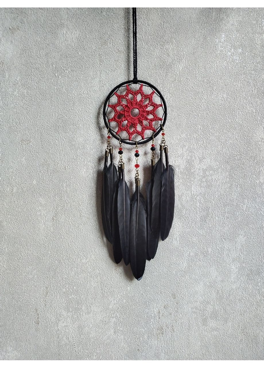 Мини/Авто-ловец снов "Акцент". Оберег-подвеска в машину. Амулет на зеркало заднего вида Dream Studio (363057523)