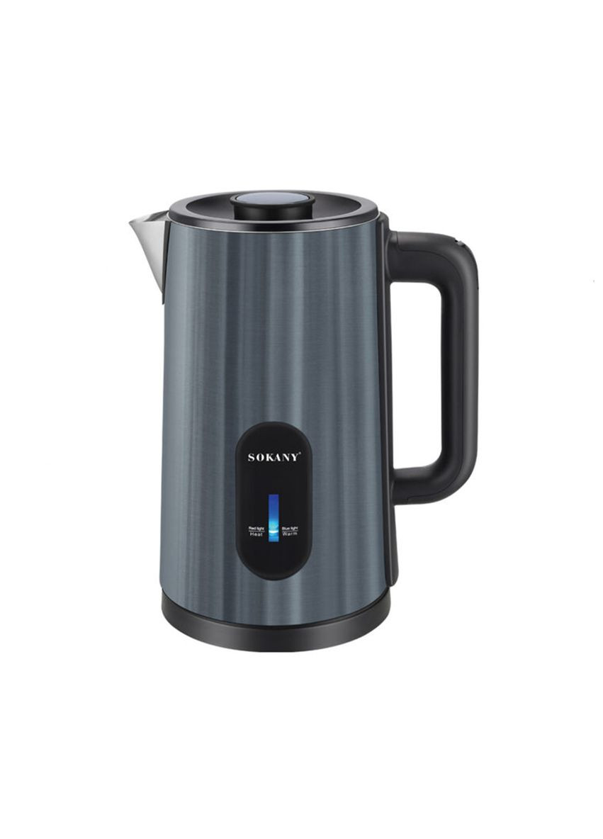 Электрочайник SK09019 дисковый 3л, малахит Sokany (315433216)