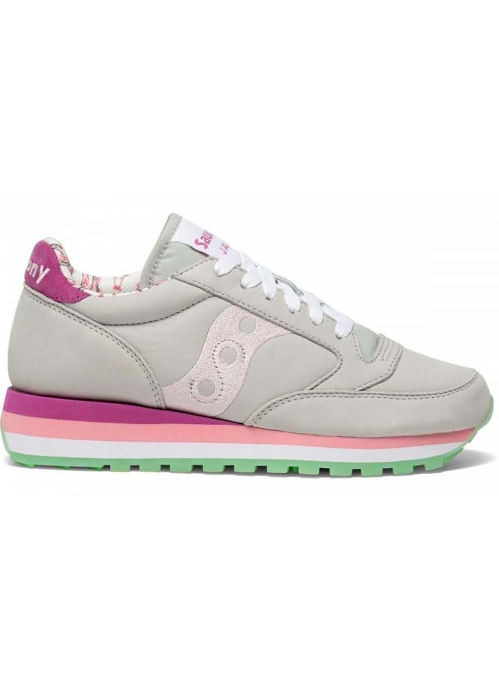 Кросівки JAZZ TRIPLE сірий Жін Saucony сірі демісезони (260659226)