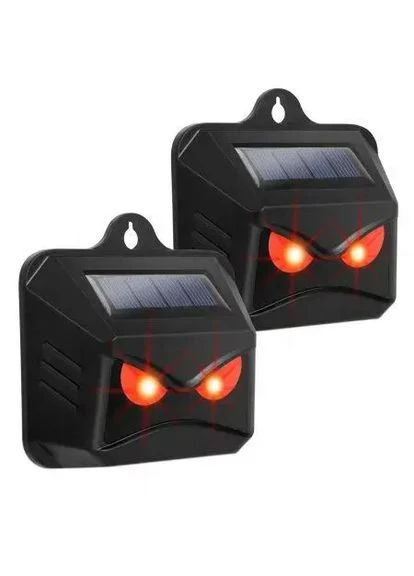 Відлякувачі тварин "Нічний захист" BaseTech 2 штуки Solar Repeller With Flashing Furminator (374481093)