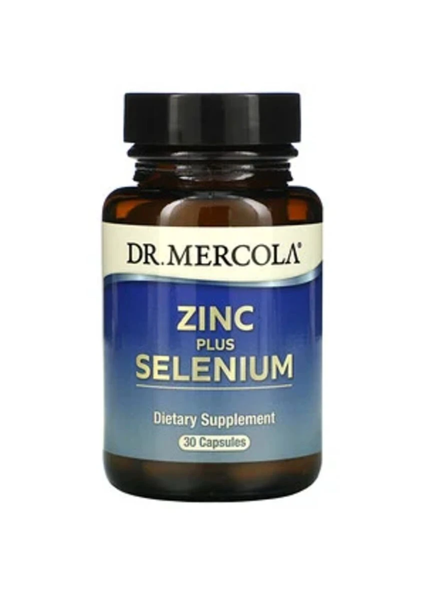 Цинк и Селен, Zinc plus Selenium,, 30 капсул Dr. Mercola (371770486)