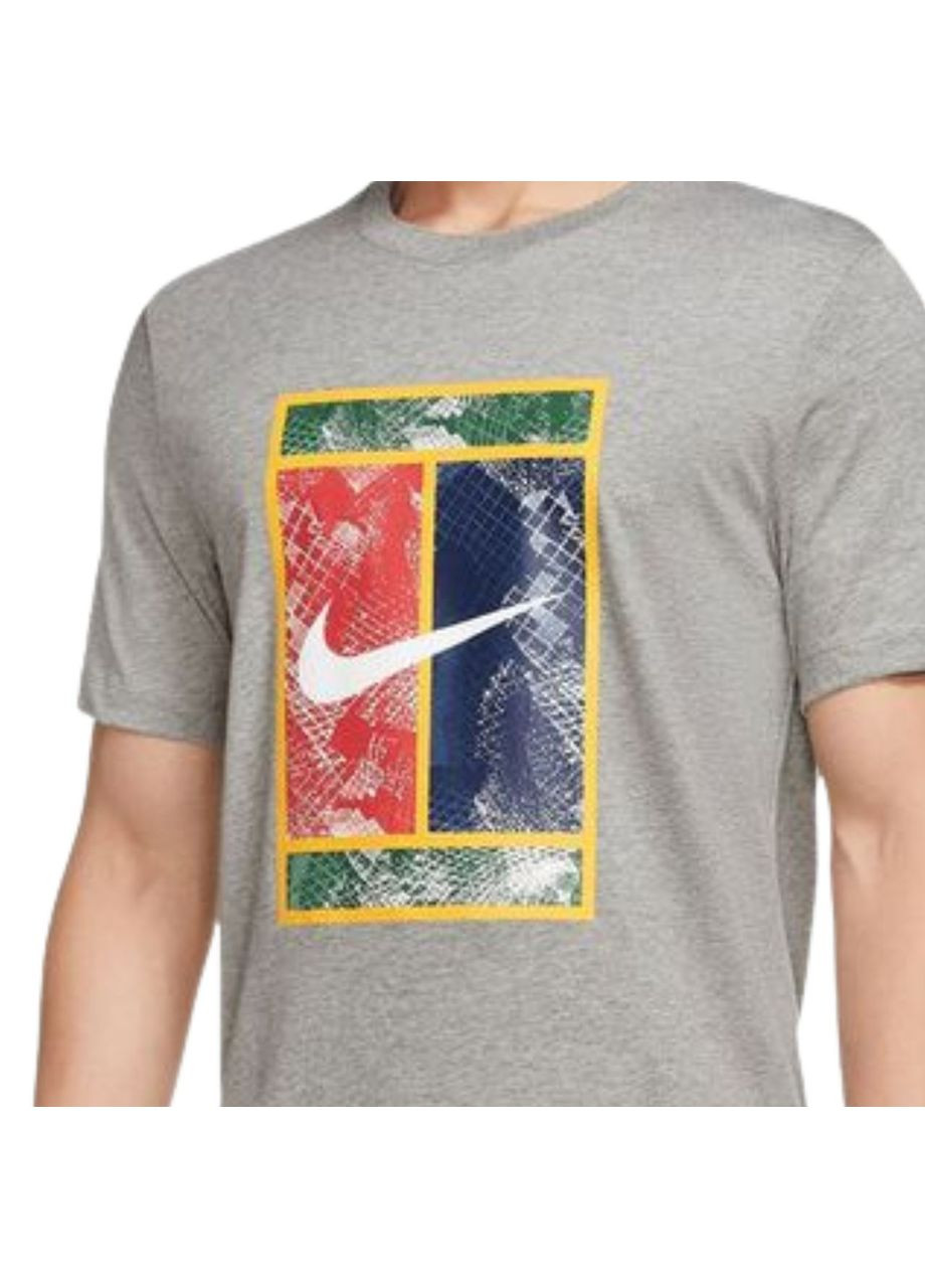 Сіра футболка m nkct tee heritage dz2637-063 Nike