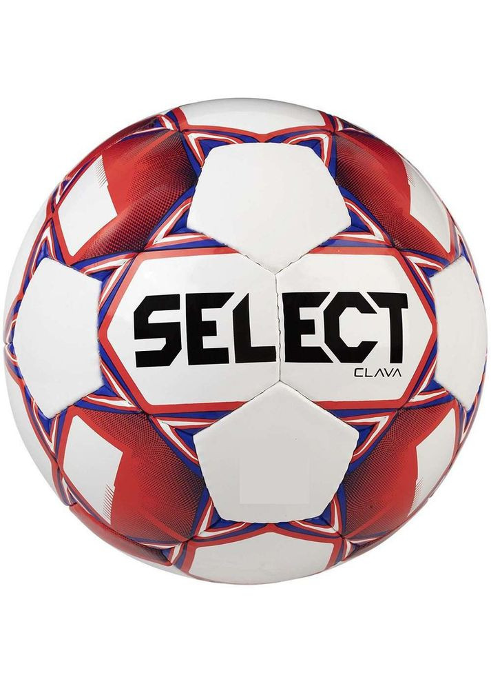 М’яч футбольний Clava (198) біло/червоний (розмір 4) Select (361152308)
