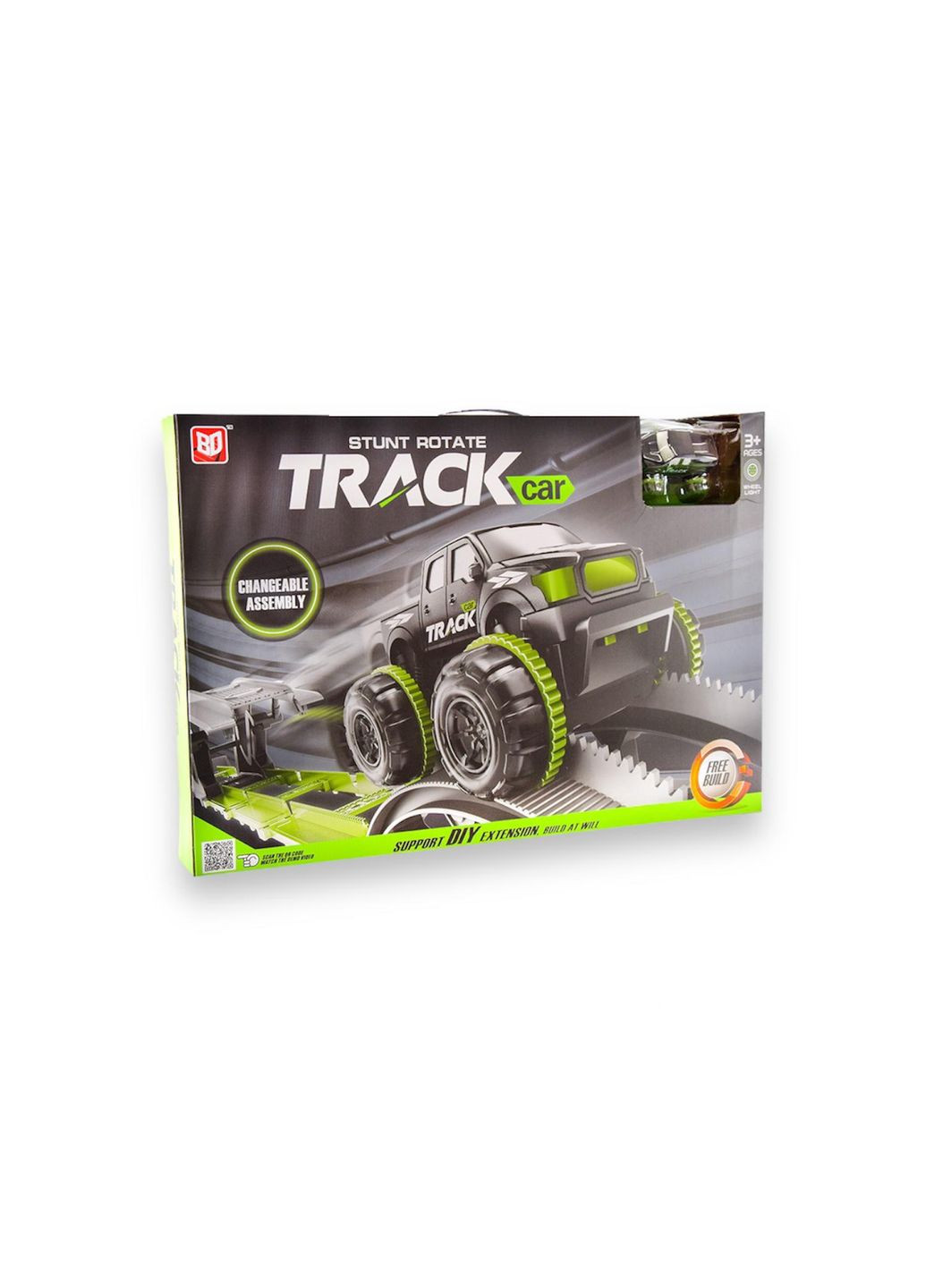Ігровий набір Stunt Rotate Track Car трек з машинками із світловими ефектами (BD16) MFC (364115715)