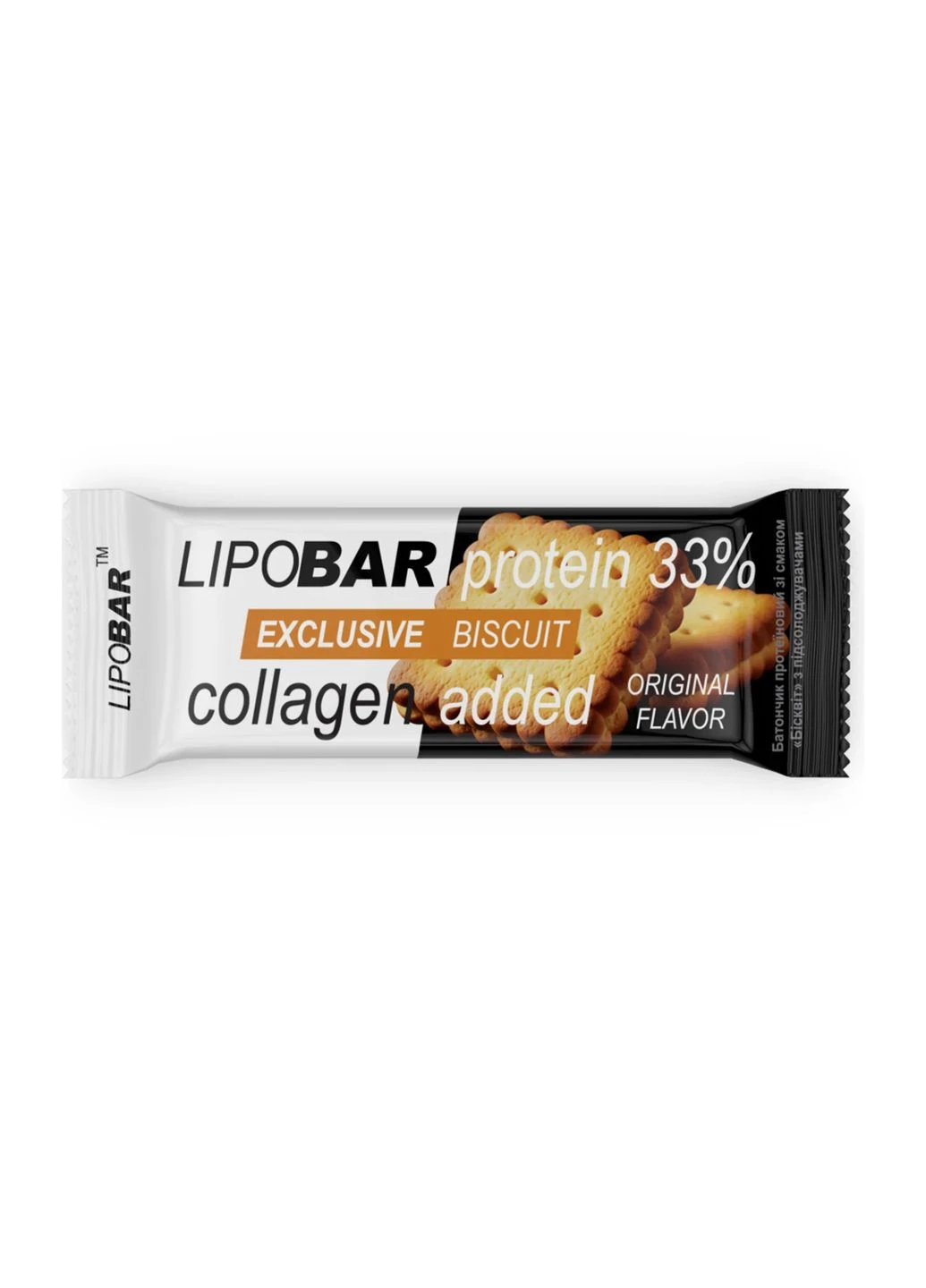 Протеїновий батончик Lipobar Exclusive 50 г Без глютену, без трансжирів No Brand (400718302)