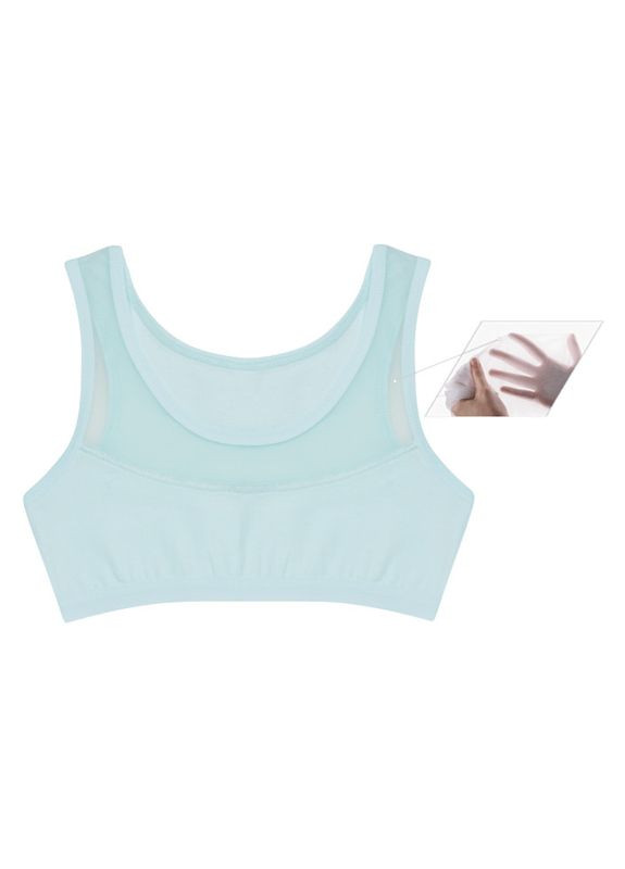 Детский топ на широких бретельках с прозрачной вставкой Donella Топ (322717180)