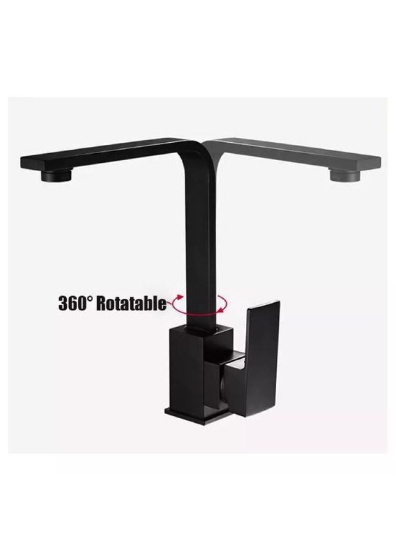 Смеситель для кухни PRO4A-02-BLACK Wezer (371881992)