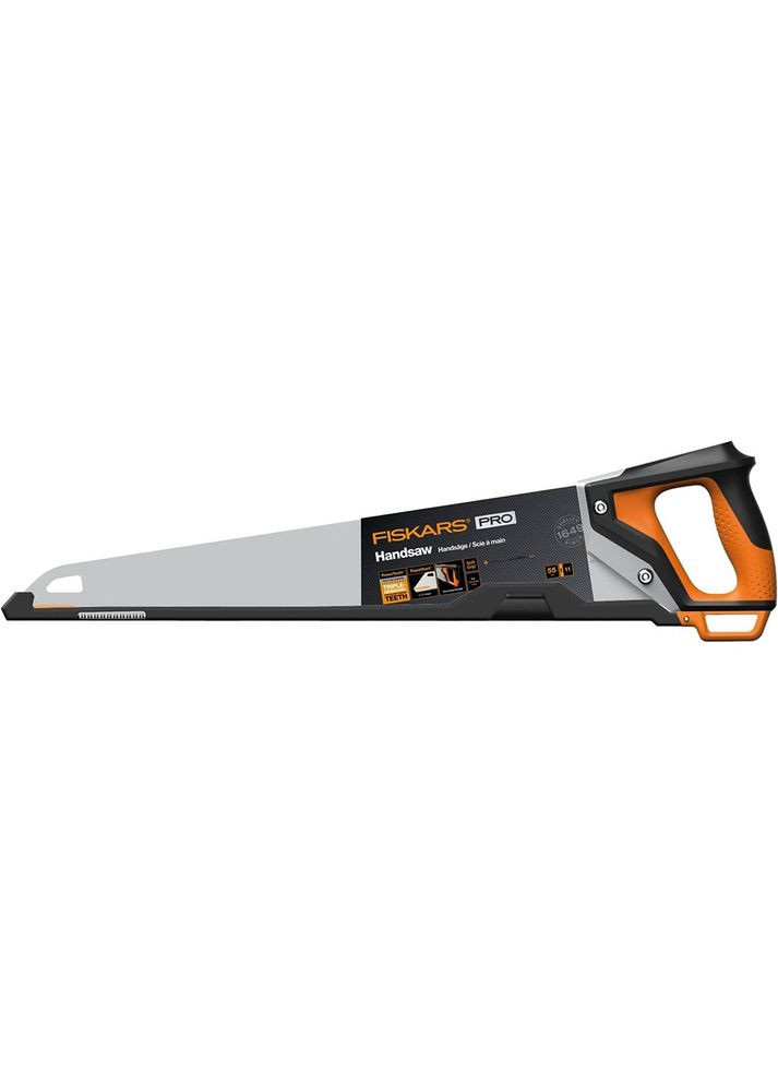 Ручная пилка PowerTooth 550 мм 11 TPI 1062918 Fiskars (316622747)