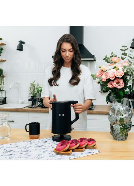 Электрочайник KTL-101 Black 1.5 л черный QUIN (365680540)