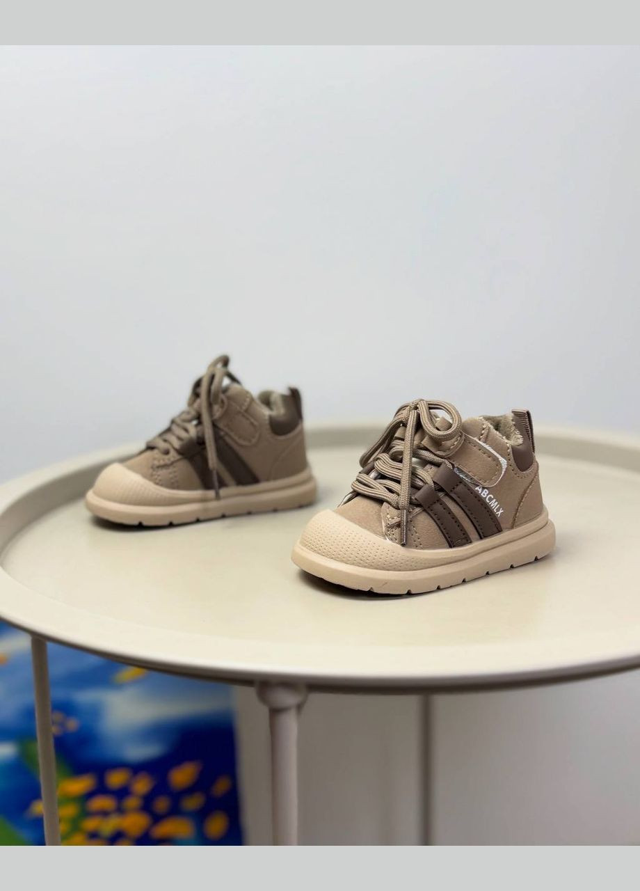 Чоботи осінні дитячі коричневі 1468 No Brand (315929345)
