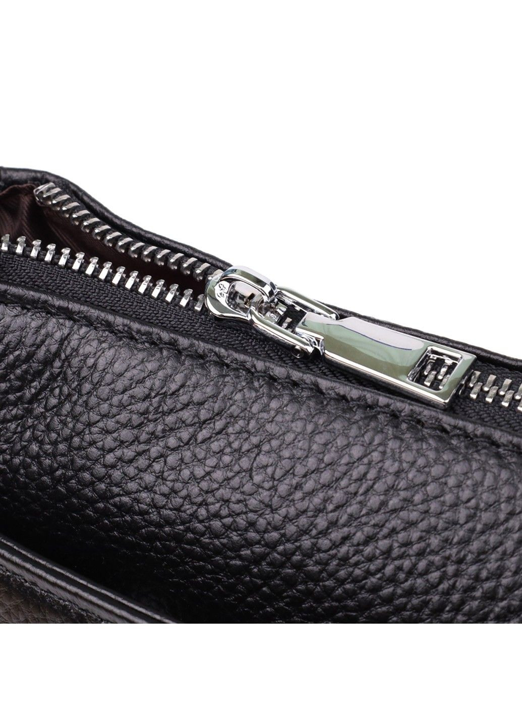 Стильная женская сумка с двумя ремешками из натуральной кожи 22926 Черный Vintage (356452106)