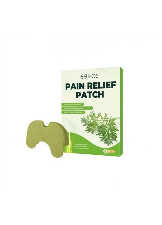 Обезболивающий тейп-пластырь Eelhoe Pain Relief Patch с полынью, 10 шт No Brand (389275899)