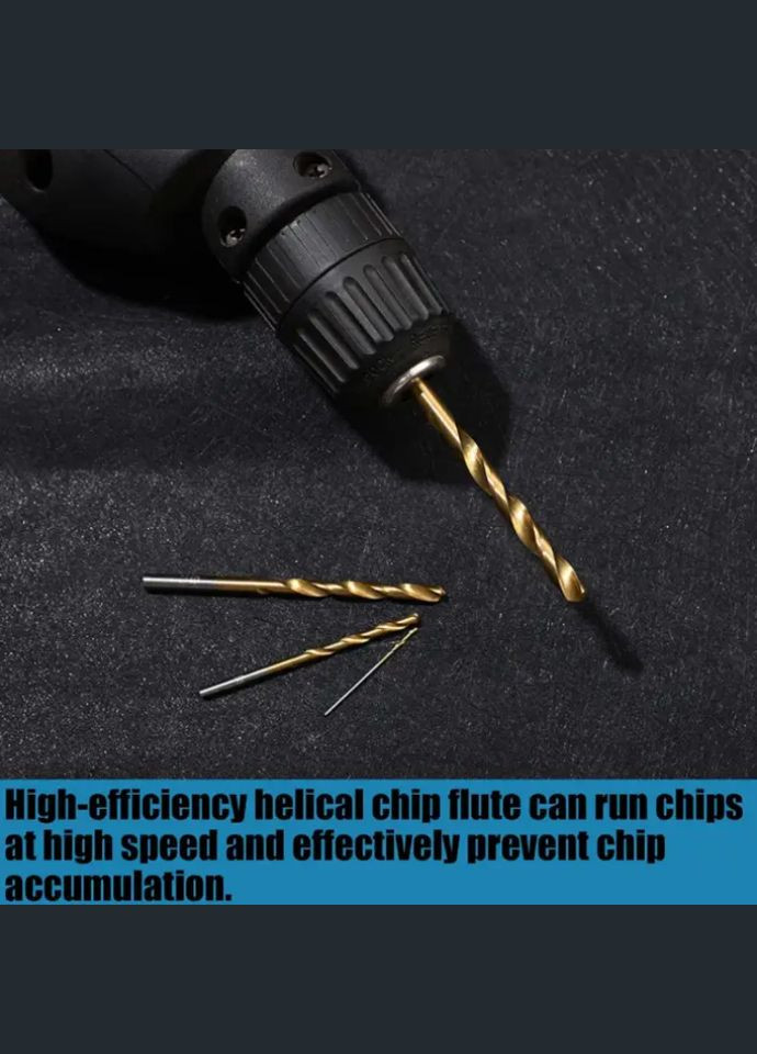 Сверла по металу, набор из 13 шт в кейсе! No Brand (292866339)