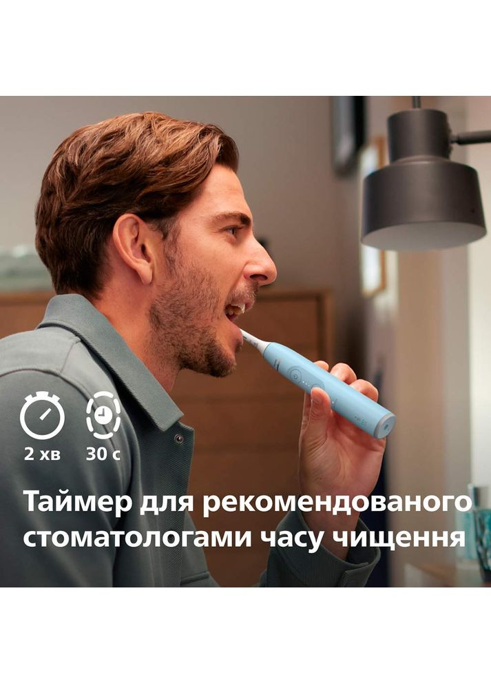 Електрична зубна щітка Sonicare HX7406/01 серії 6100 Philips (339607212)
