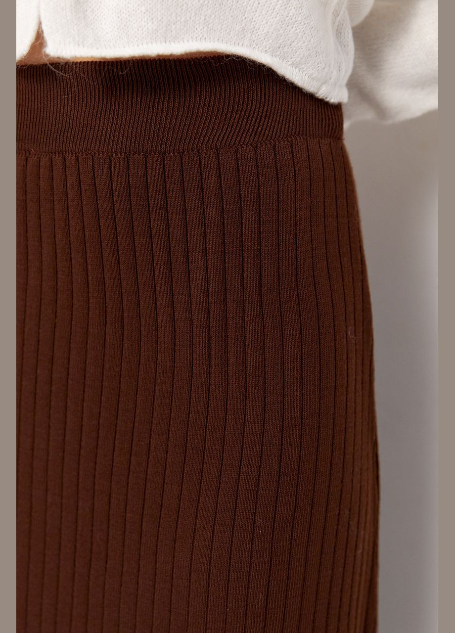 Міді спідниця в широкий рубчик Lurex (308725378)