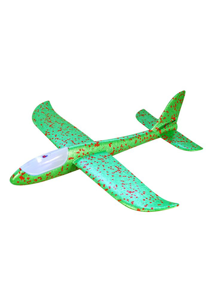 Літакпланер із світлом зелений (S186-14-1) Qunxing Toys (294206753)
