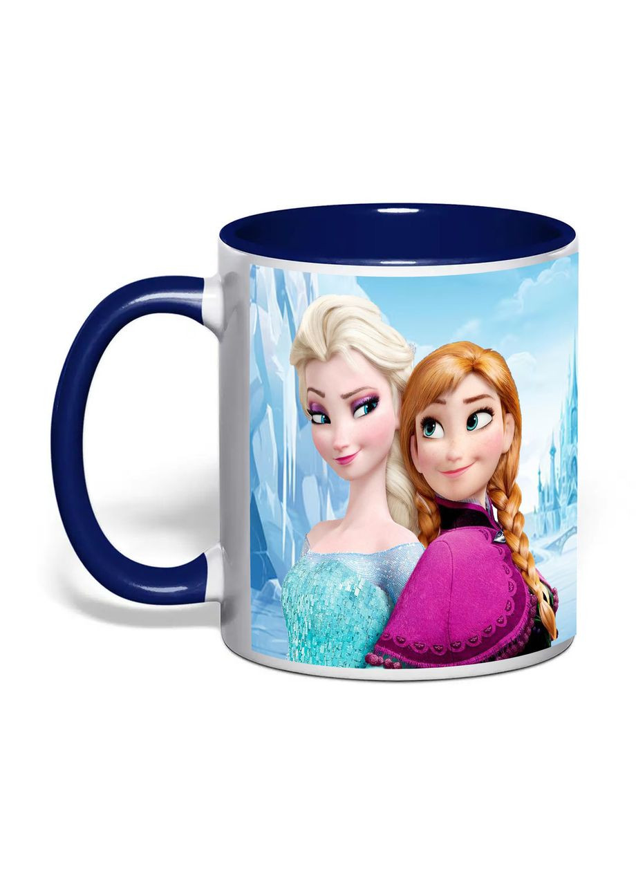 Чашка з друком "Крижане серце" 330 мл ( ) (35229) No Brand (371911272)