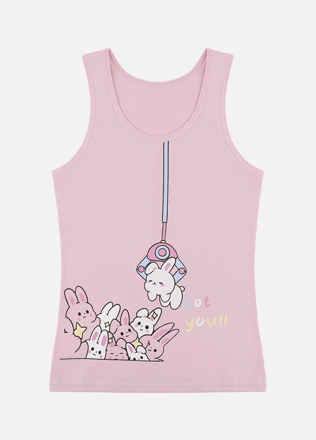 Майка для девочки цвет светло-розовый CB-00281525 Donella (345210467)