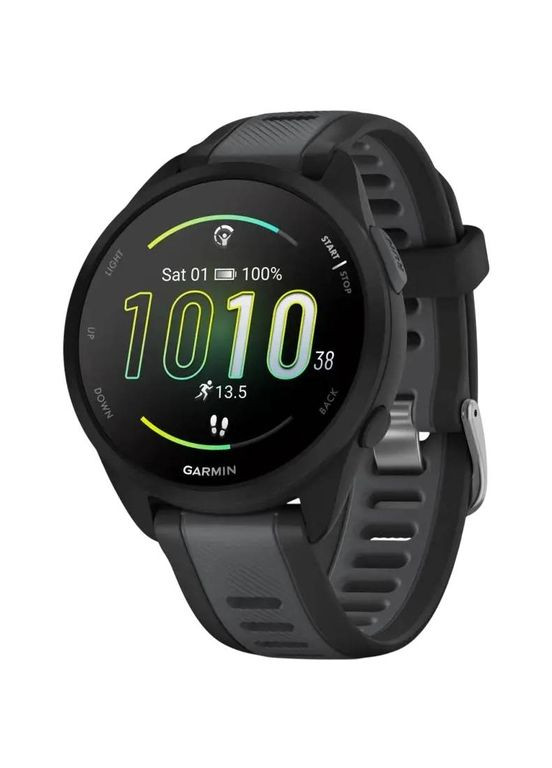 Смарт-годинник Forerunner 165 Music Black/Slate Gray (010-02863-30) Garmin (324021800)