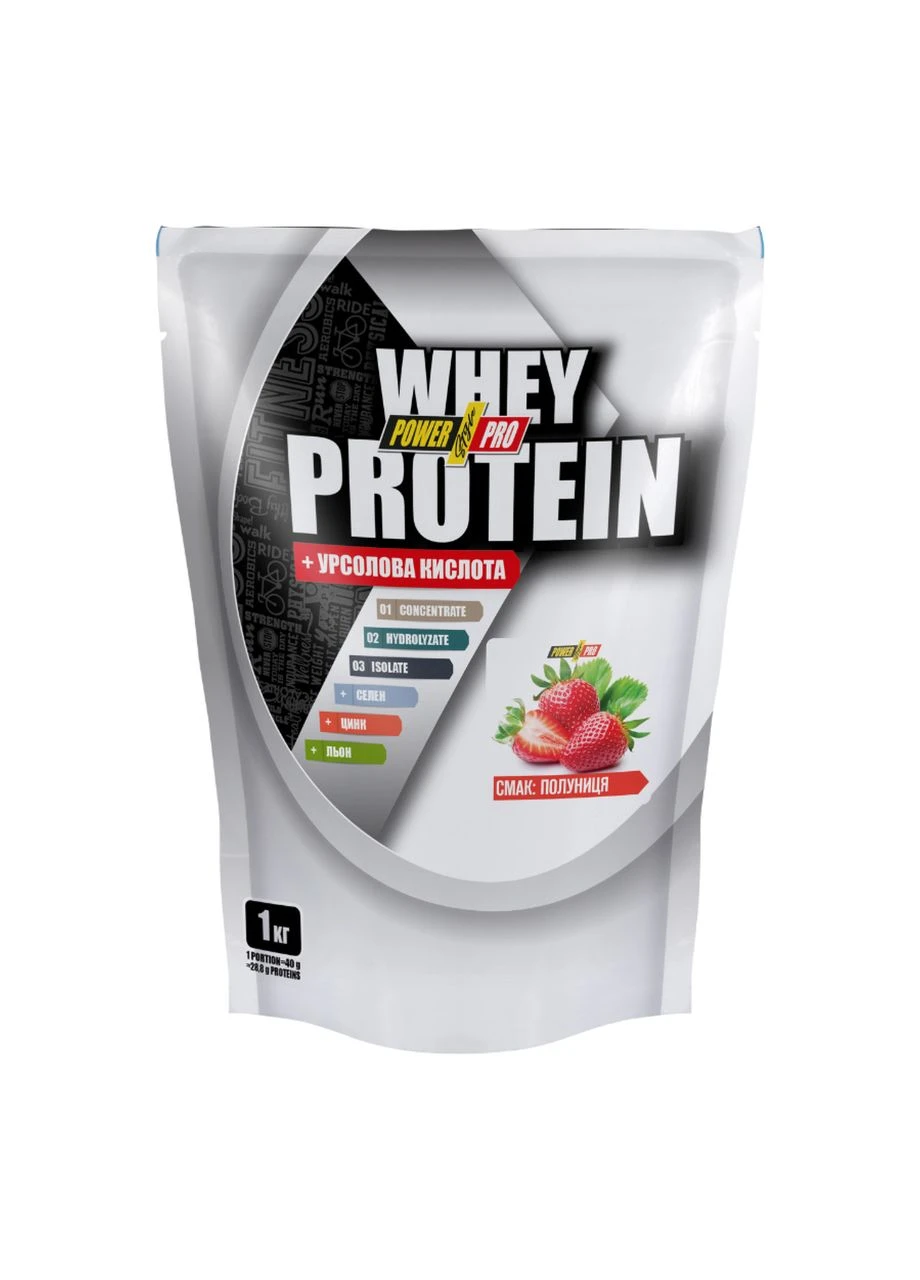Whey Protein - 1000g Strawberry Power Pro (392265080)