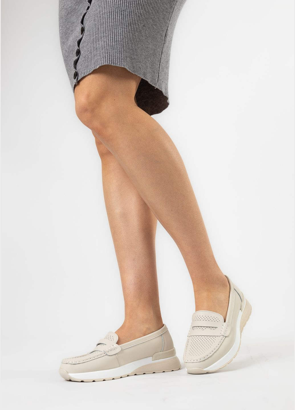 Gifanni Туфли (2400Т) молочный з искусственная кожа, китай — лето (328915712)