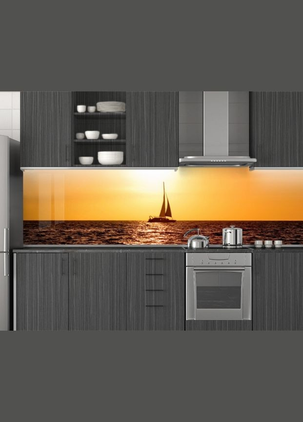Стеновая панель кухонная, Техника 62x205см. (s_tr013) Декоинт (278289907)