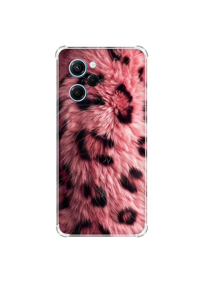 Чохол з потовщеними кутами на Xiaomi Redmi Note 12 Pro Speed 5G Рожеве хутро (принт 397) Creative (355398289)