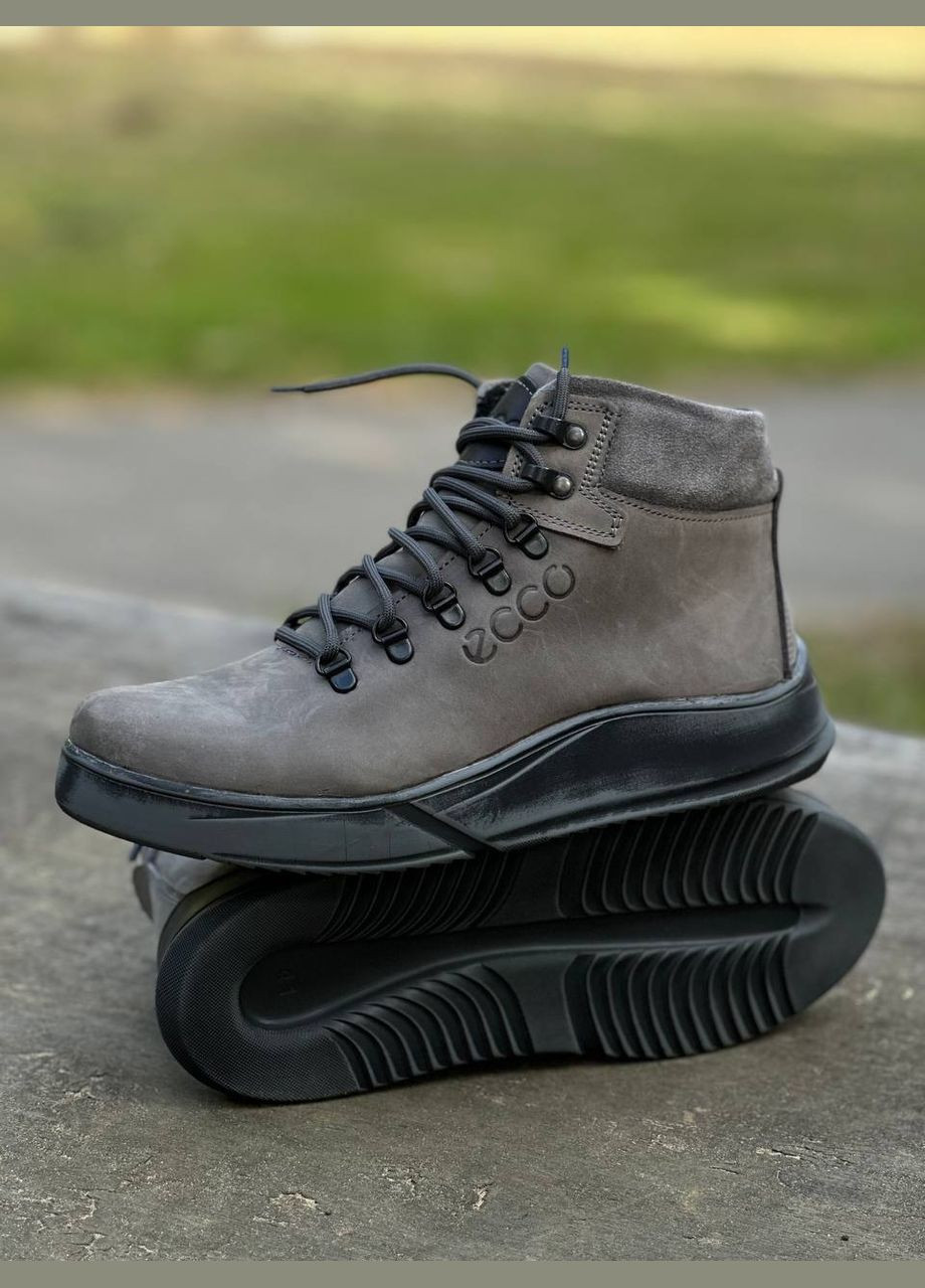 Серые зимние ботинки Vakko