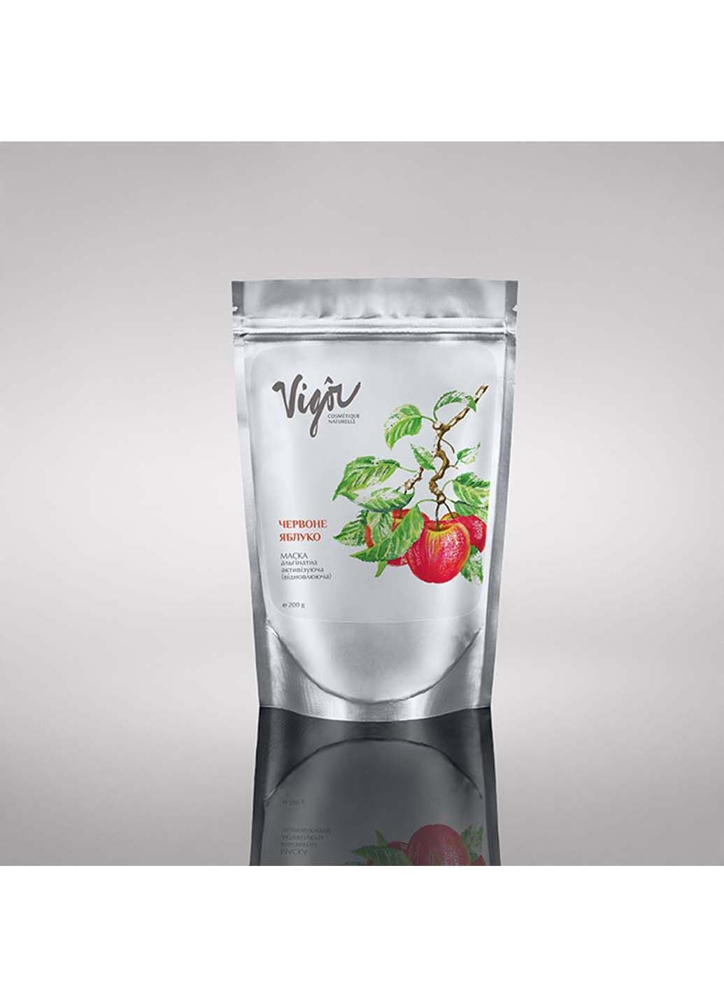 Активизирующая альгинатная маска Красное яблоко 50 г Vigor (317355456)