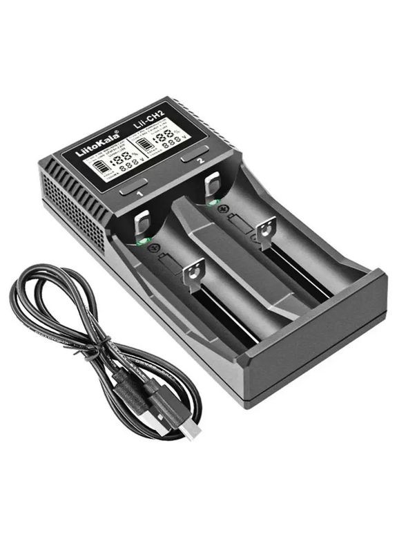 Универсальное зарядное устройство Lii-CH2 для аккумуляторов Li-ion 1.5V, Li-ion 3.6V, Li-ion 3.7V, NiMH LiitoKala (370255228)